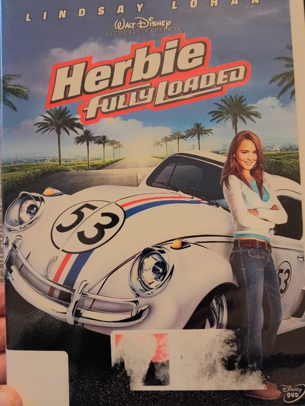 Walt Disney Herbie Fully Loaded dvd movie